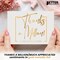 Better Office Products Thank You Cards & Envelopes, Gold Metallic Foil, Thanks a Million!, All Occasions, 36PK 64529 - alternate 3